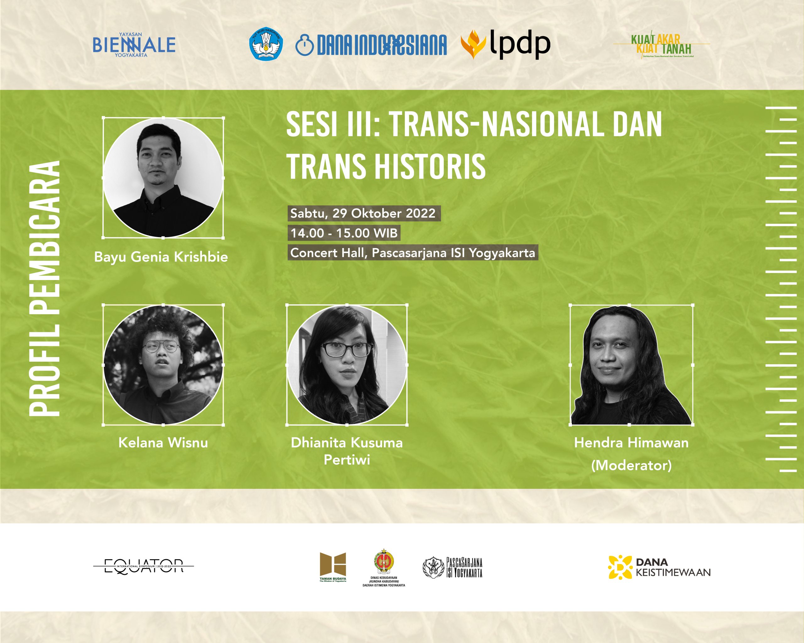 Video Dokumentasi Simposium Khatulistiwa 2022 Hari 2 – SESI III: Trans-nasional dan Trans-historis